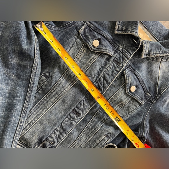 ANTHROPOLOGIE Pilcro and the letterpress sz M stretch denim. - Picture 6 of 6